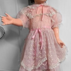 Vintage Playpal Companion Type Doll "Uneeda" 35"